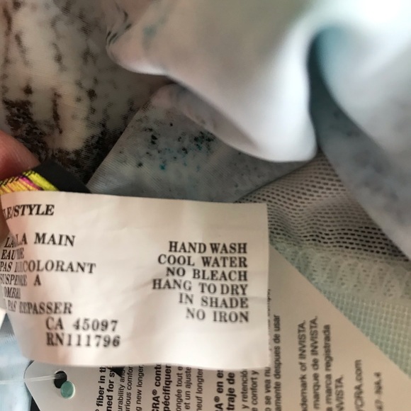 BIKINI BAY Tankini Top Halter Tie Neck Size 12 - Picture 6 of 6